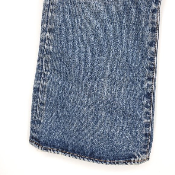 NWT Moussy Vintage Quincy Flare Blue Jean High Rise Size 24 - Picture 5 of 11